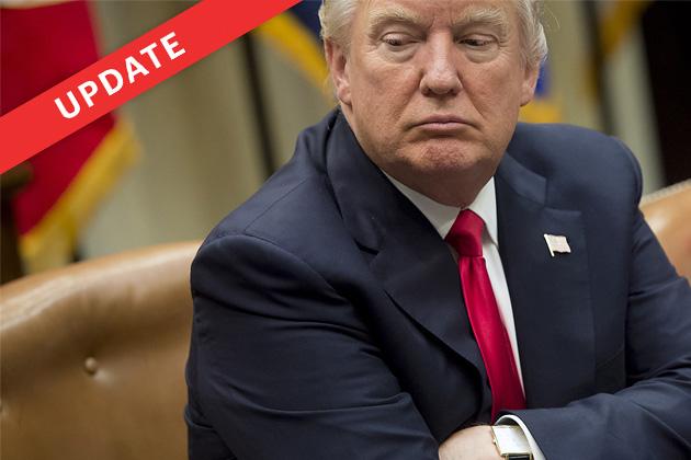 President Donald Trump during a meeting at the White House (Saul Loeb/AFP/Getty Images)