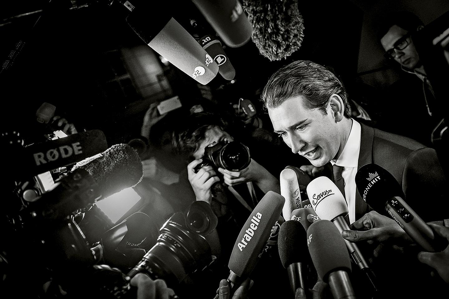 Critics of Kurz warn that his slick manner and appearance—likened by one young Vienna resident to American Psycho's Patrick Bateman—is blinding fans to his real goal: eroding parliamentary democracy.