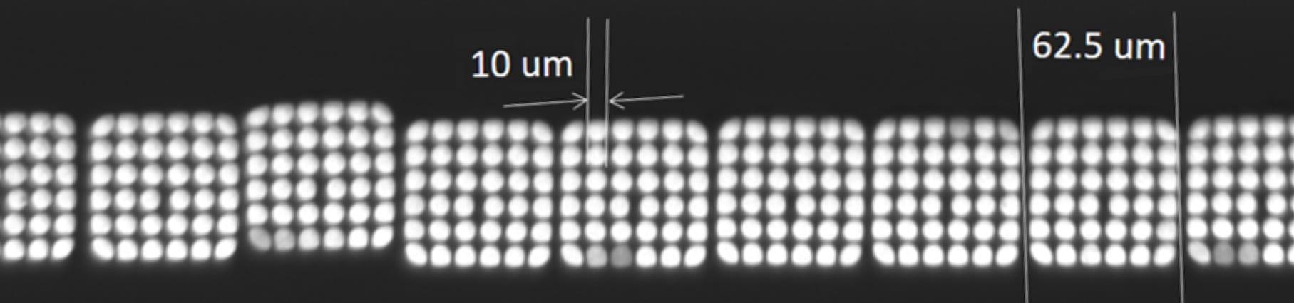 Bundles of optic fibers in the TuLIPSS spectrometer deliver spatial and spectral data to a detector in an instant. 