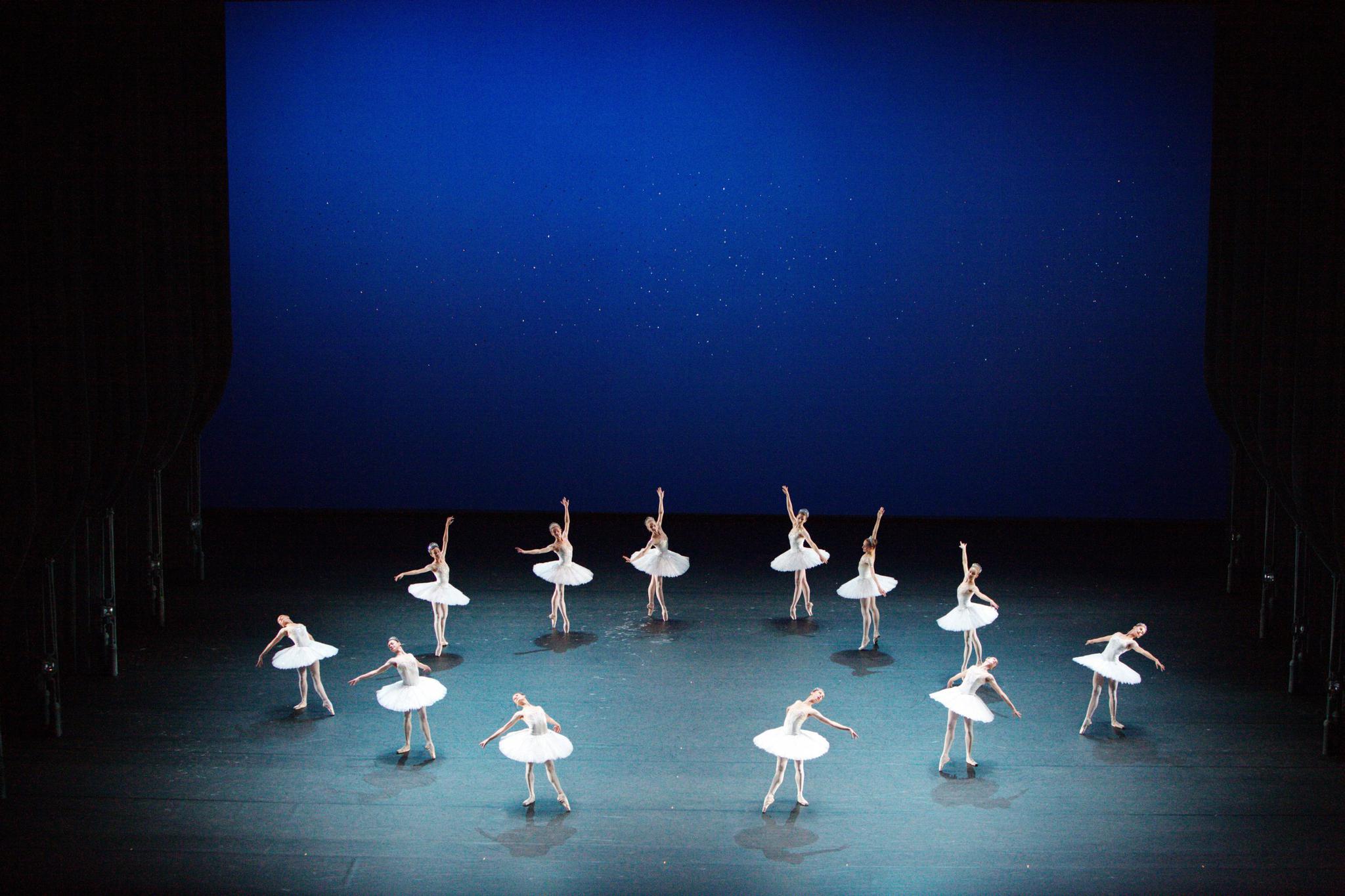 'Diamonds,' with music from Peter Ilyich Tchaikovsky, from "Jewels" by George Balanchine in three parts.