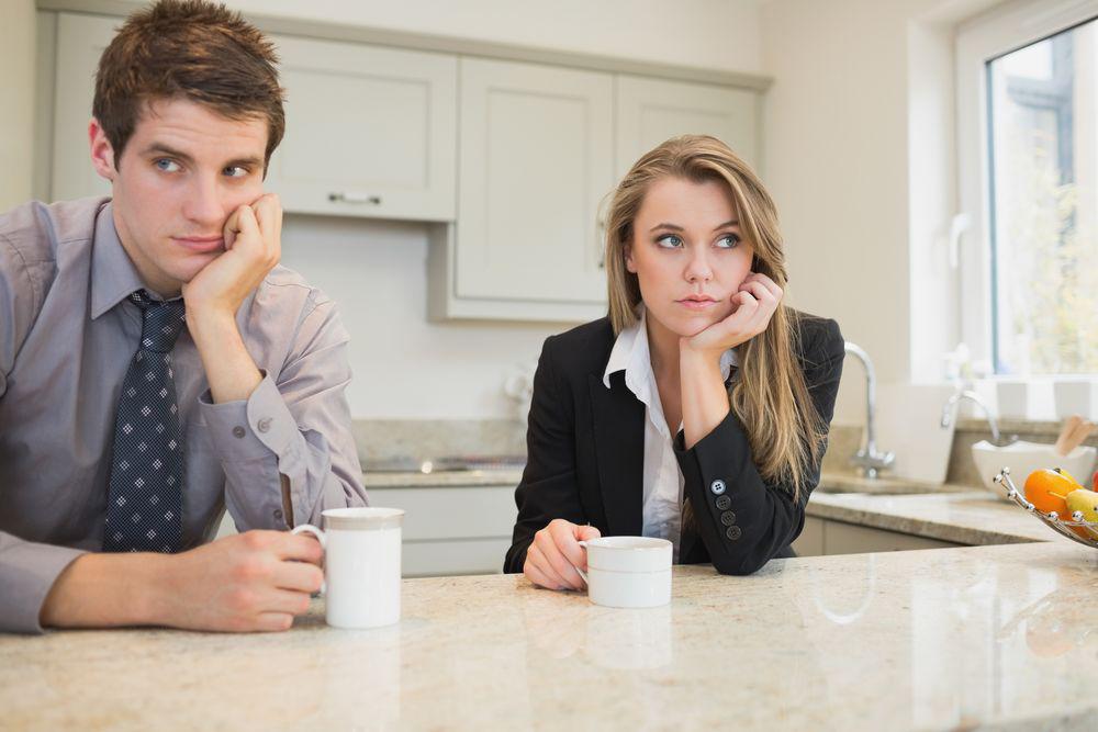 Wife and Husband Having Dispute