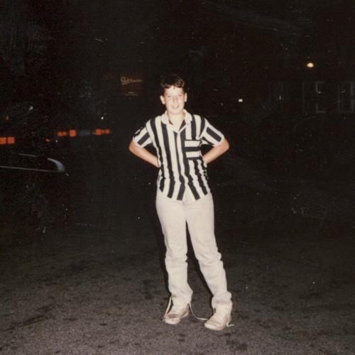Photograph of Shawn as a child