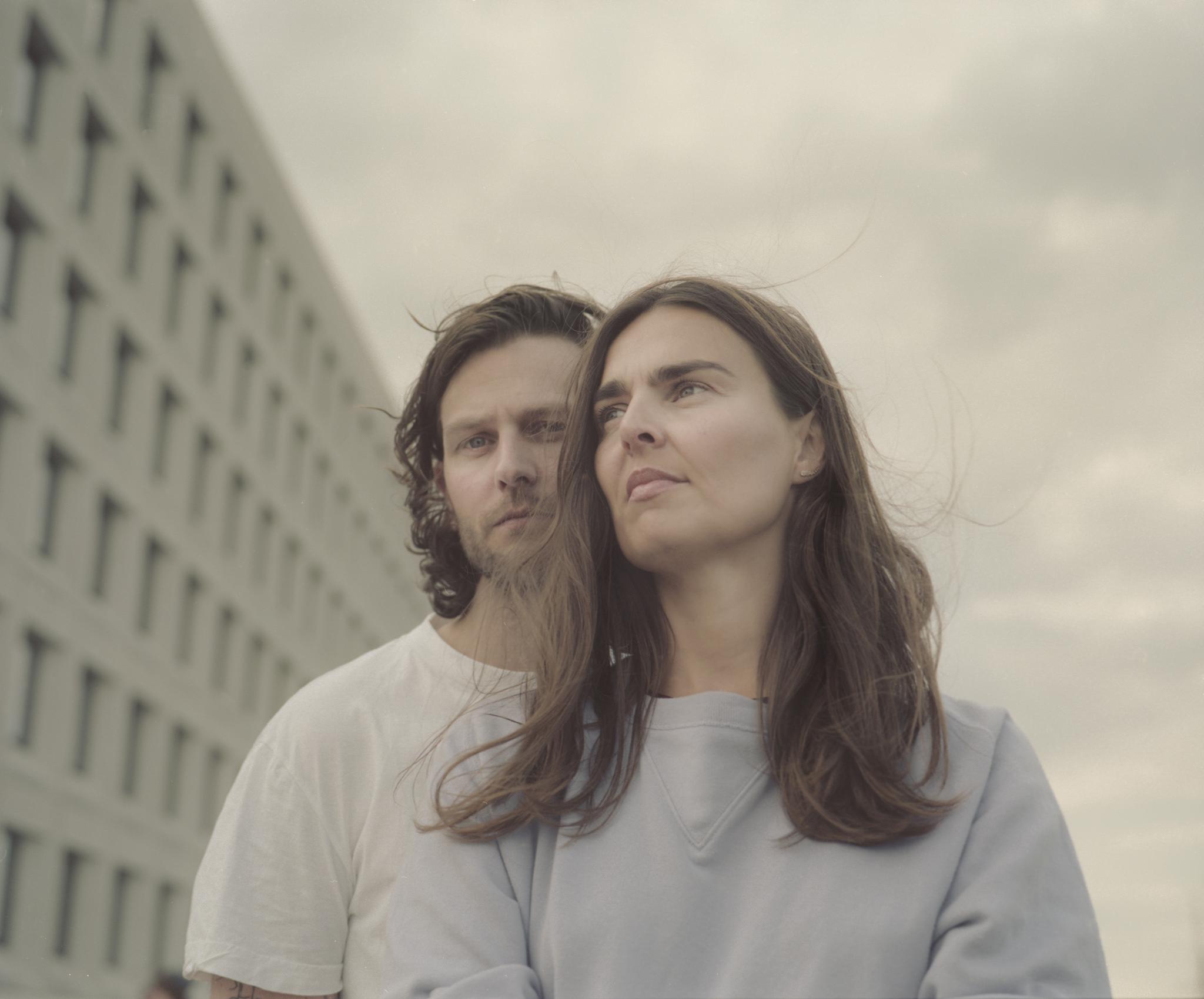 Frederik Bille Brahe and Mette Hay in Copenhagen. The duo's Hay Kitchen Market will be sold exclusively at the MoMA Design Store in New York City.