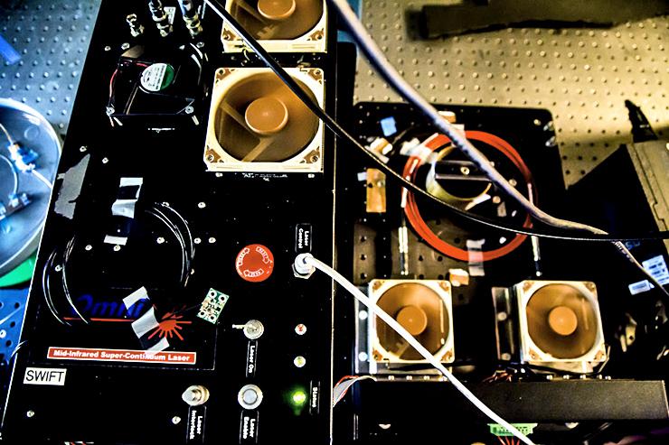 chemical detector's insides