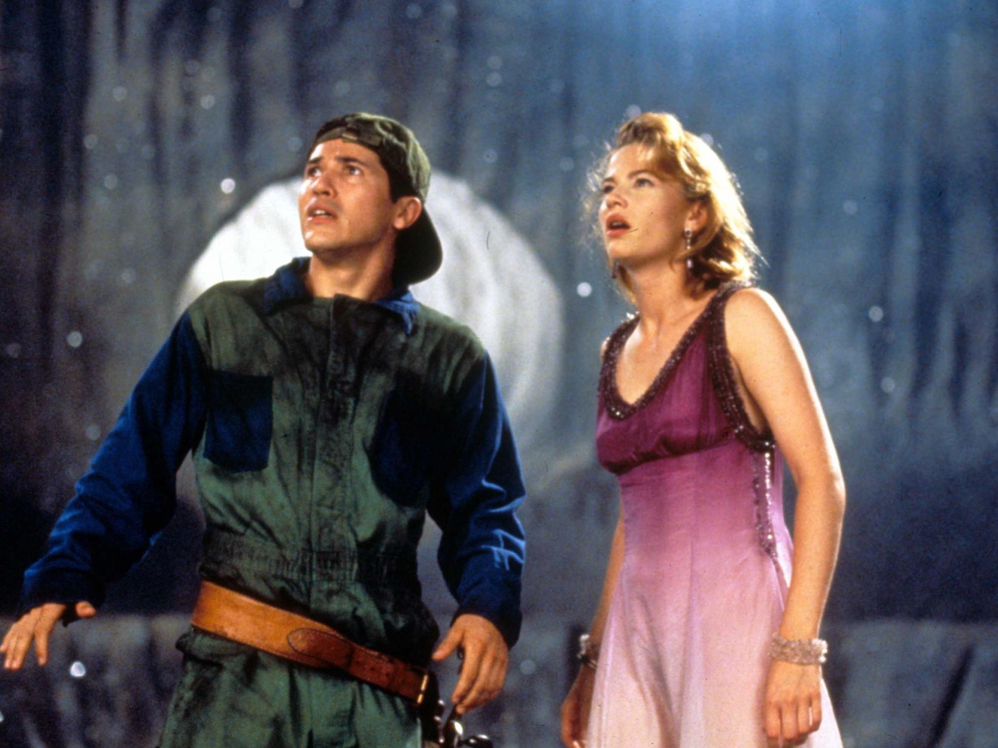 John Leguizamo and Samantha Mathis in ‘Super Mario Bros’ (Rex Features)