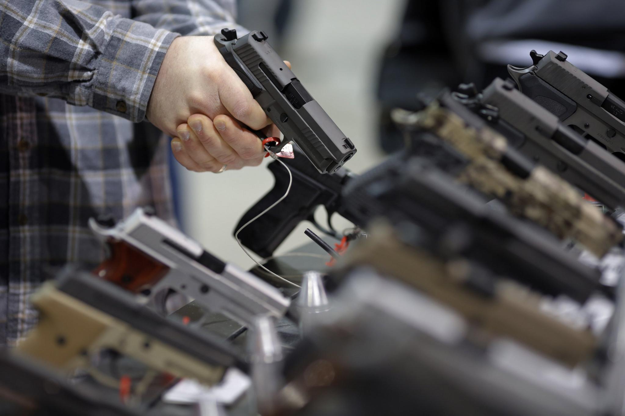 About 36 percent of Americans own a gun.