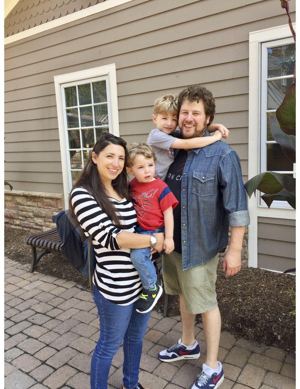 Jenny Wikoff and family