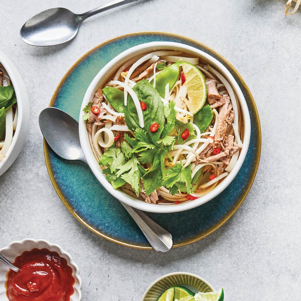 Vietnamese-Style Beef & Rice Noodle Soup_95