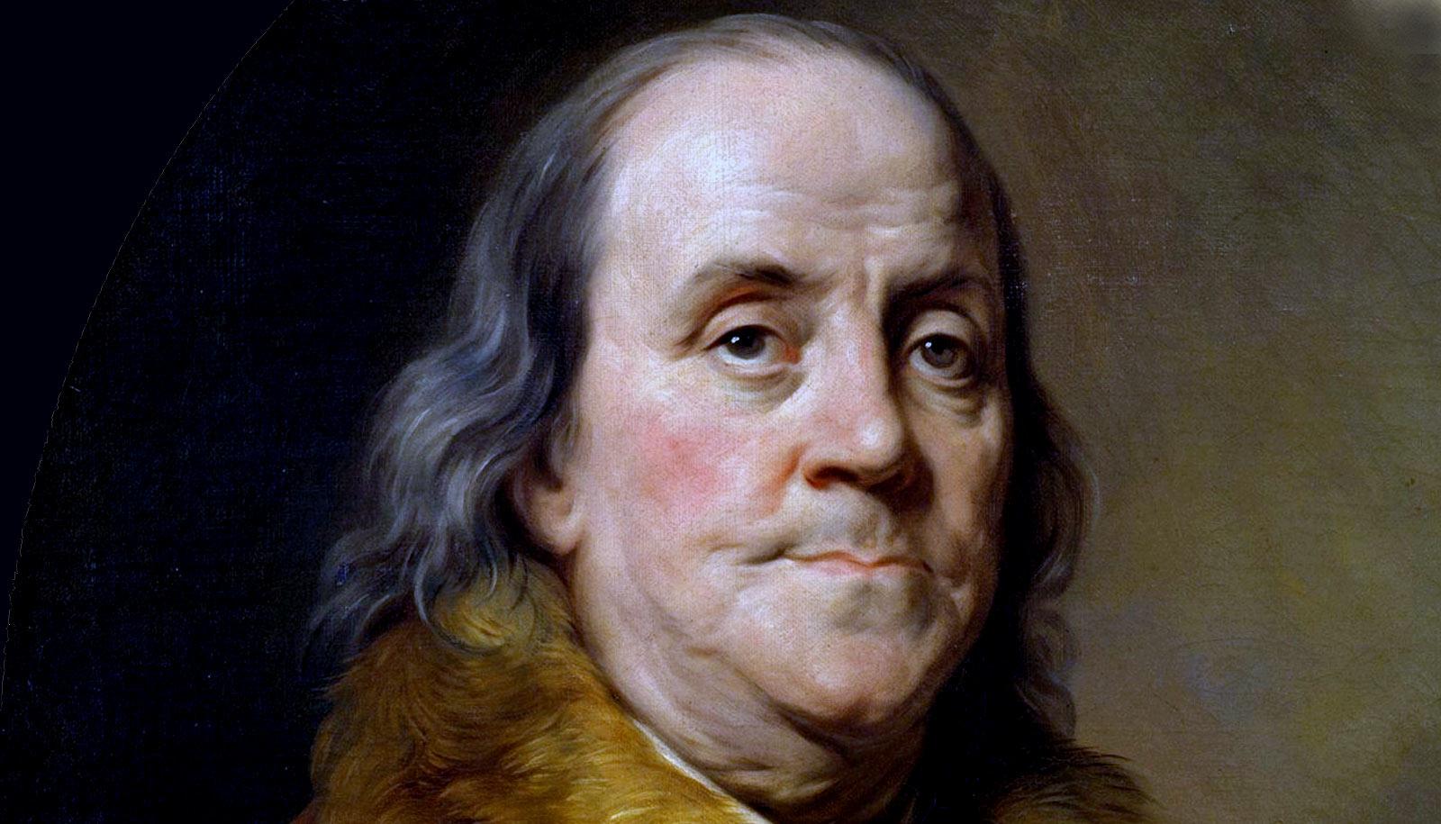 Benjamin Franklin portrait