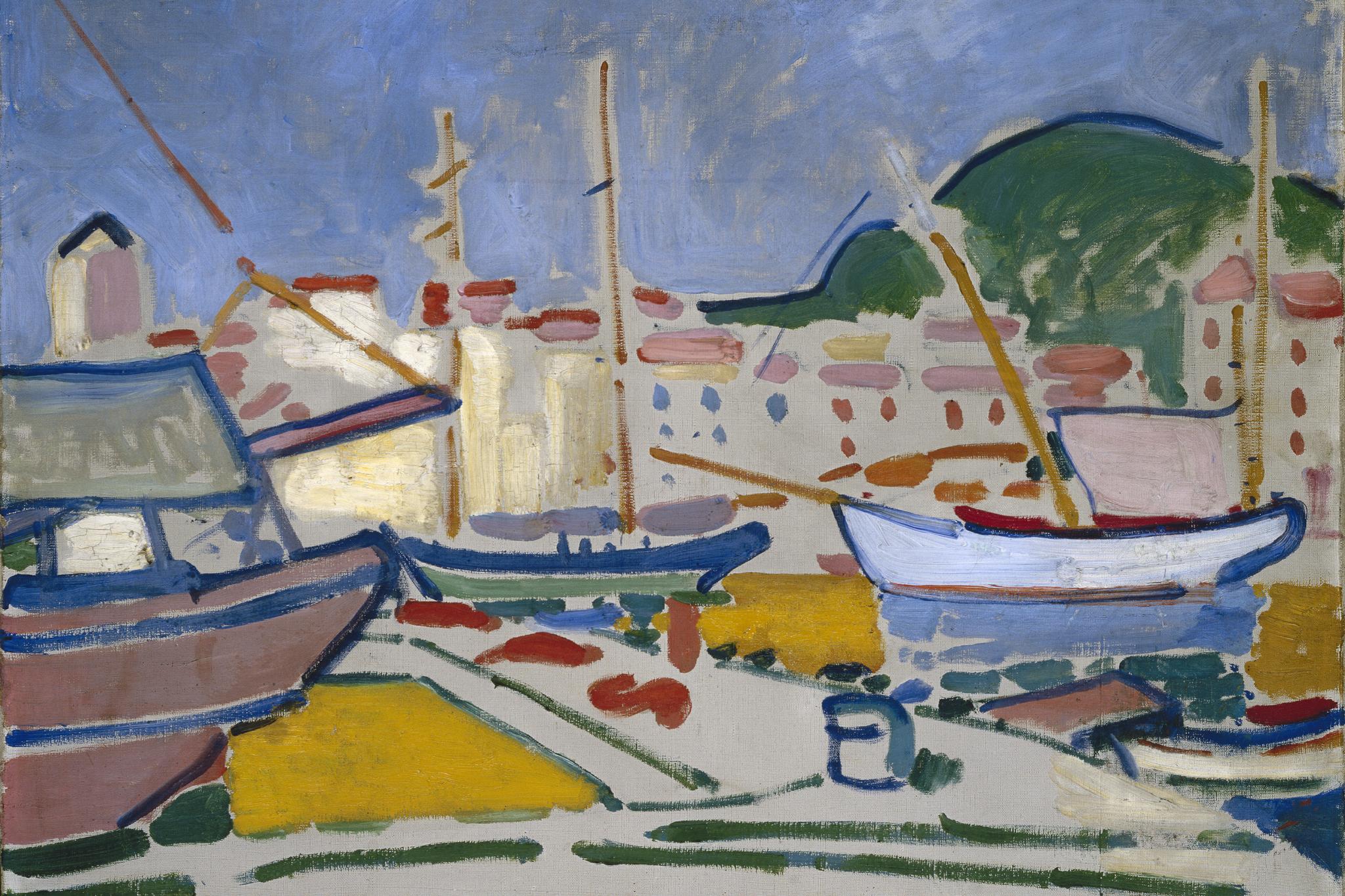 André Derain's 1905 painting Le Port (Port Vendres).