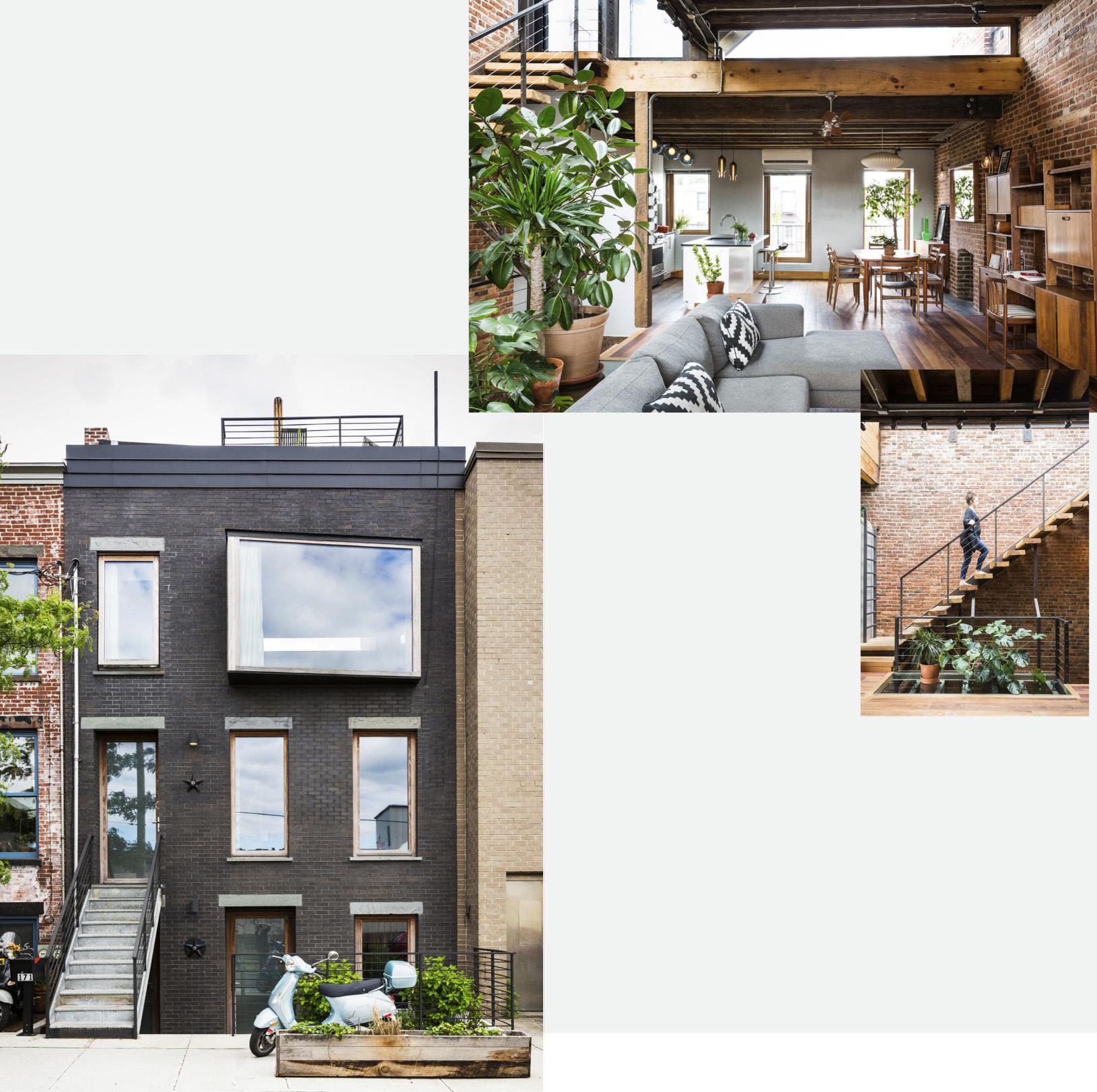 Architect Allison Reeves was renovating a townhome in Red Hook when she discovered that the existing redbrick facade was falling apart.