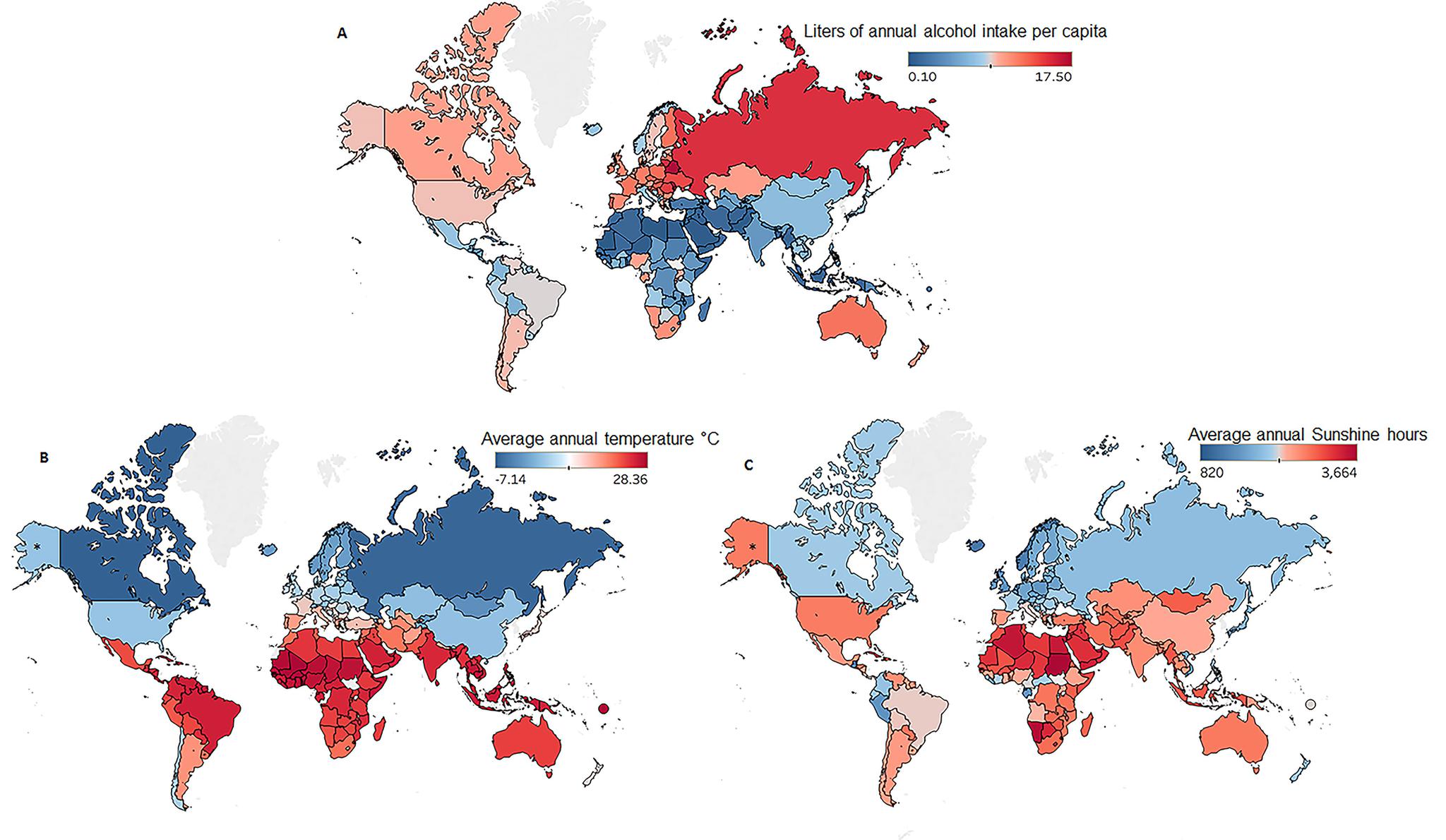 world map drinking